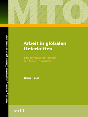 cover image of Arbeit in globalen Lieferketten